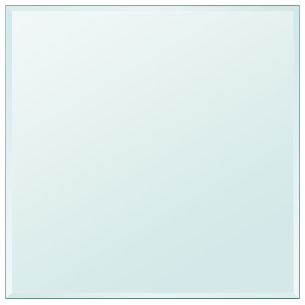 Table Top Tempered Glass Square 27.6"x27.6"