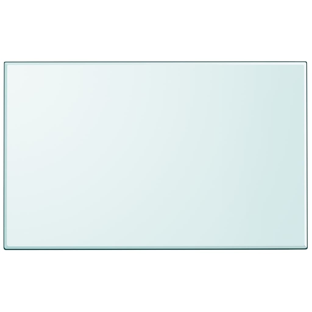 Table Top Tempered Glass Rectangular 39.4"x24.4"