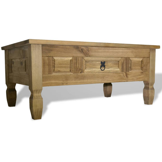 Coffee Table Mexican Pine Corona Range 39.4"x23.6"x17.7"