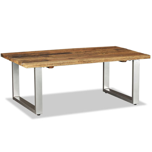 Coffee Table Solid Reclaimed Wood 39.4"x23.6"x15"