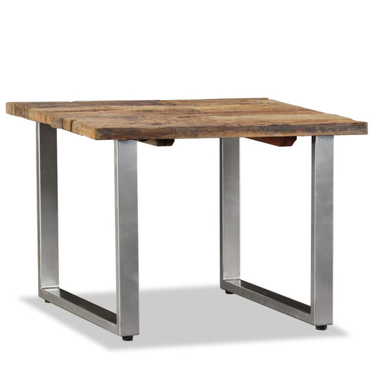 Coffee Table Solid Reclaimed Wood 21.7"x21.7"x15.7"