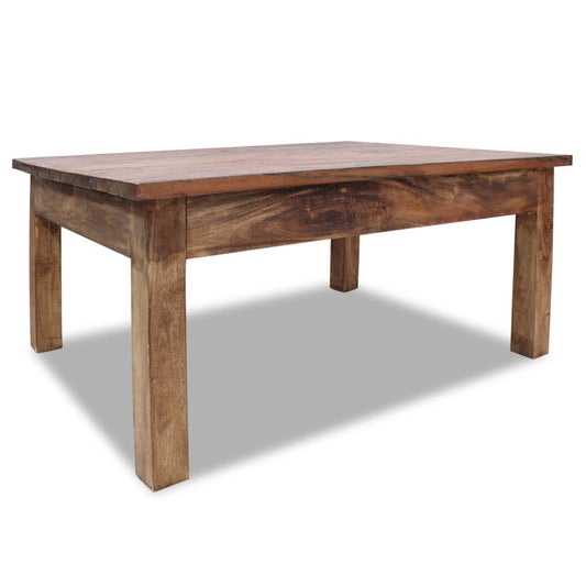 Coffee Table Solid Reclaimed Wood 38.6"x28.7"x17.7"