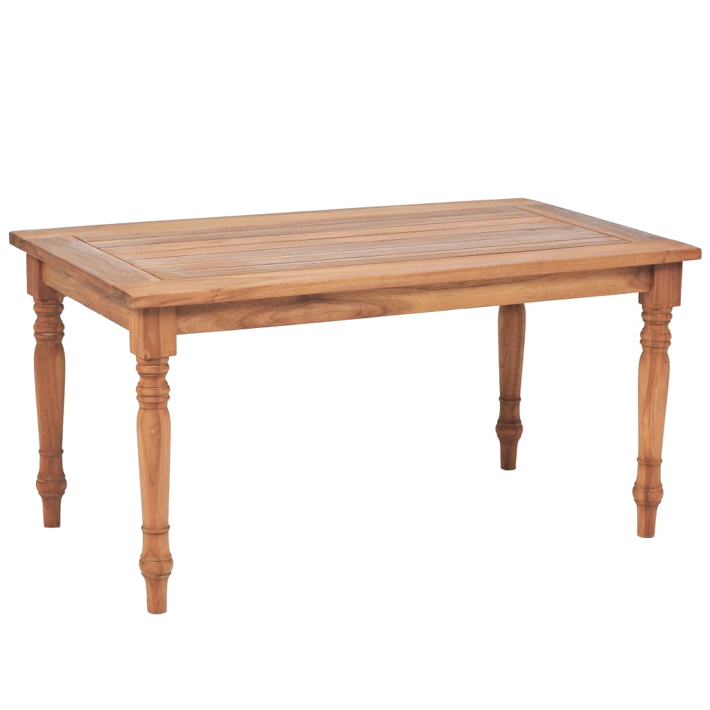Batavia Coffee Table Teak 35.4"x19.7"x17.7"