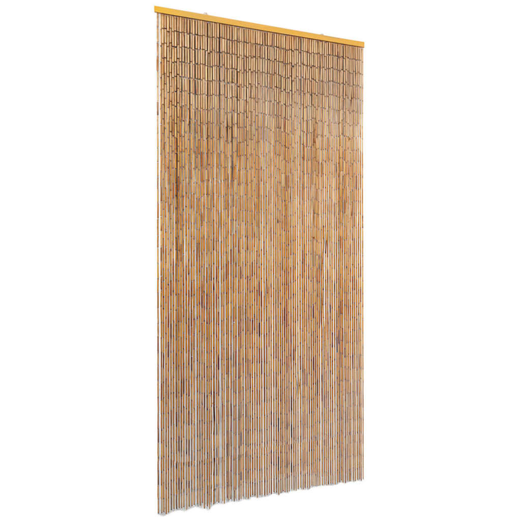 Insect Door Curtain Bamboo 35.4"x86.6"