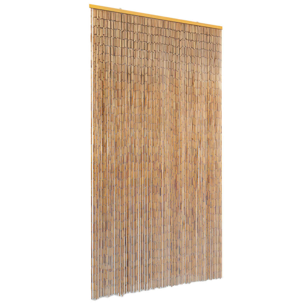 Insect Door Curtain Bamboo 39.4"x86.6"