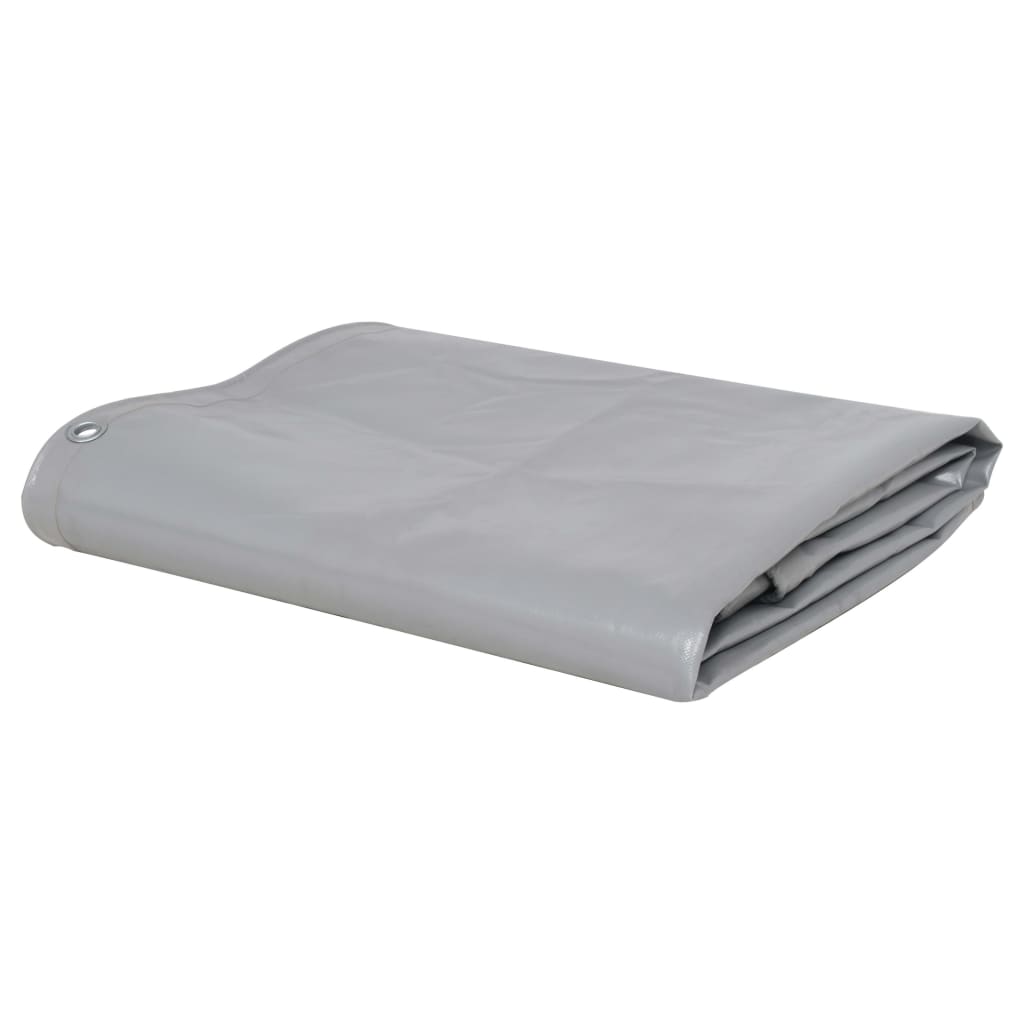 Tarpaulin 2.1 oz/ft² 13.1'x26.2' Gray