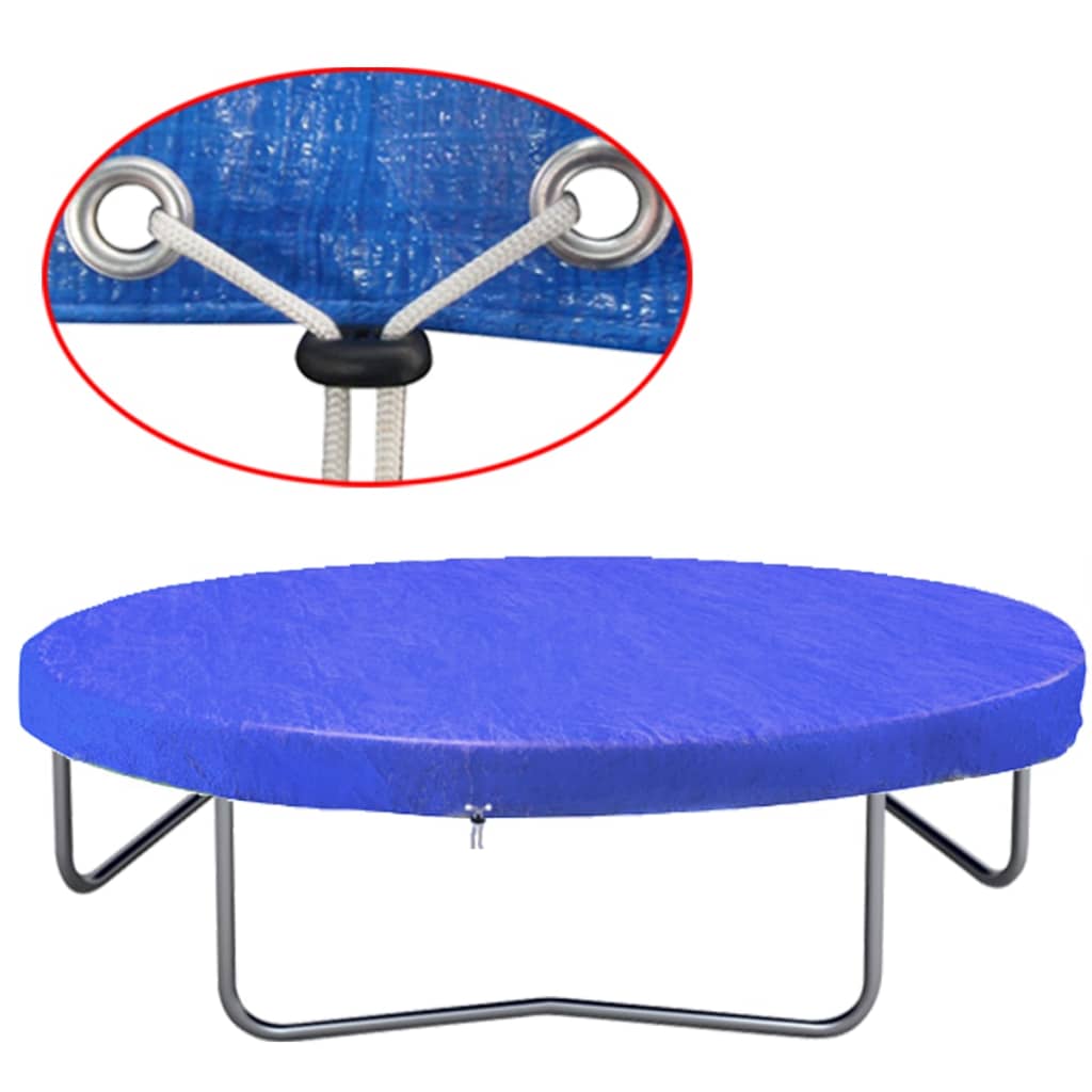 Trampoline Cover PE 141.7"-144.5" 0.3 oz/ft²