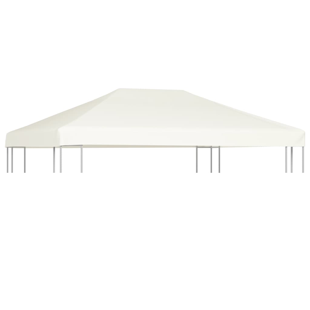 Gazebo Top Cover 1 oz/ft² 13.1'x9.8' Cream White