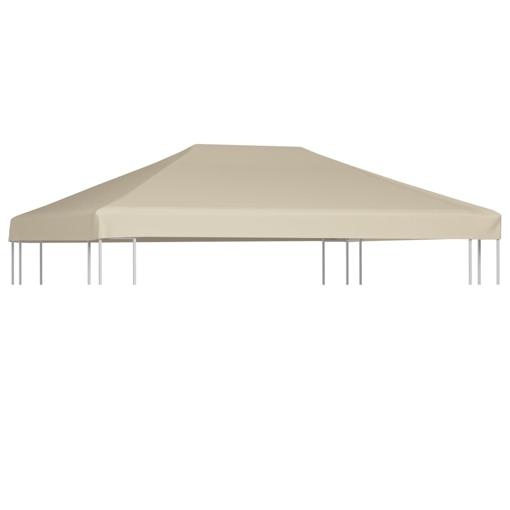 Gazebo Top Cover 1 oz/ft² 13.1'x9.8' Beige