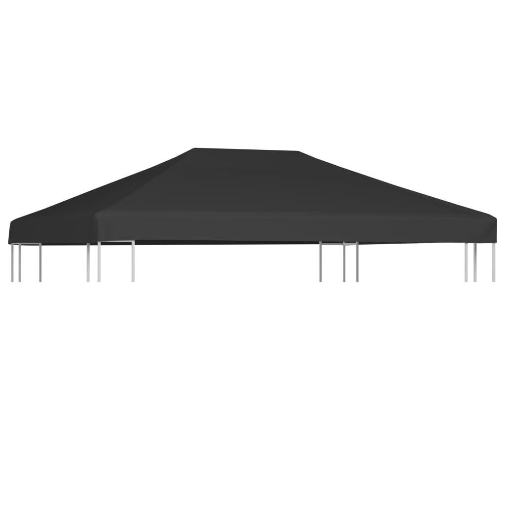 Gazebo Top Cover 1 oz/ft² 13.1'x9.8' Gray