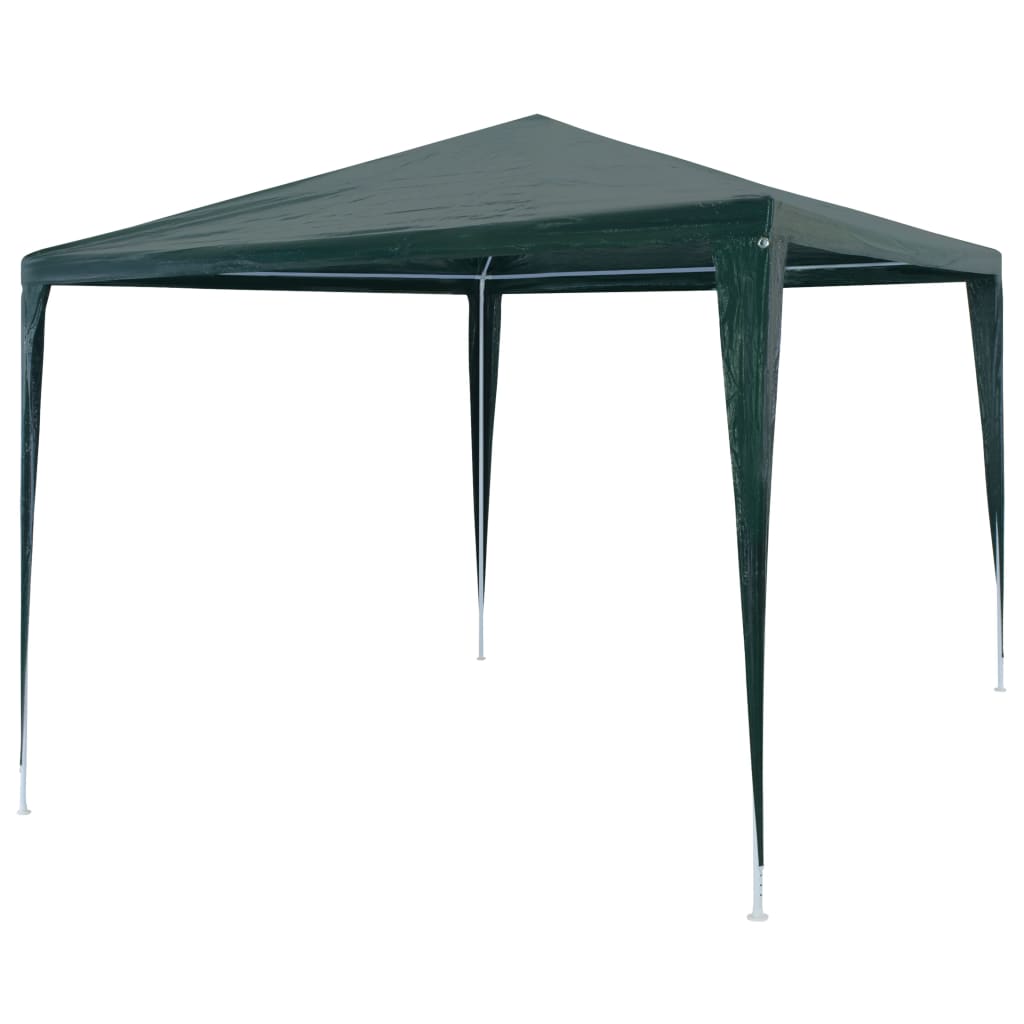 Party Tent PE Green 9'10"x9'10"