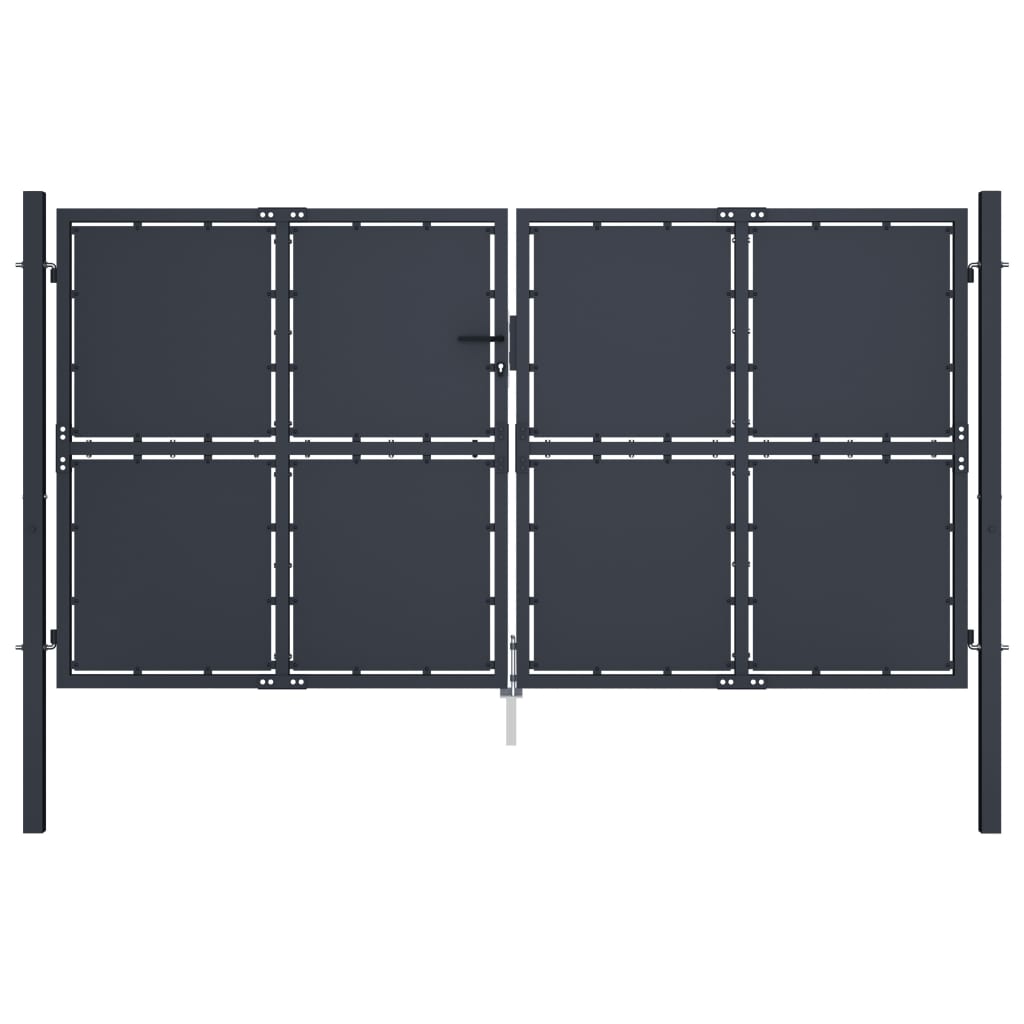 Garden Gate Steel 118.1"x78.7" Anthracite