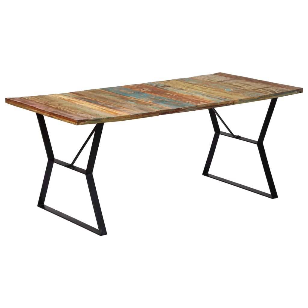 Dining Table 70.9"x35.4"x29.9" Solid Reclaimed Wood