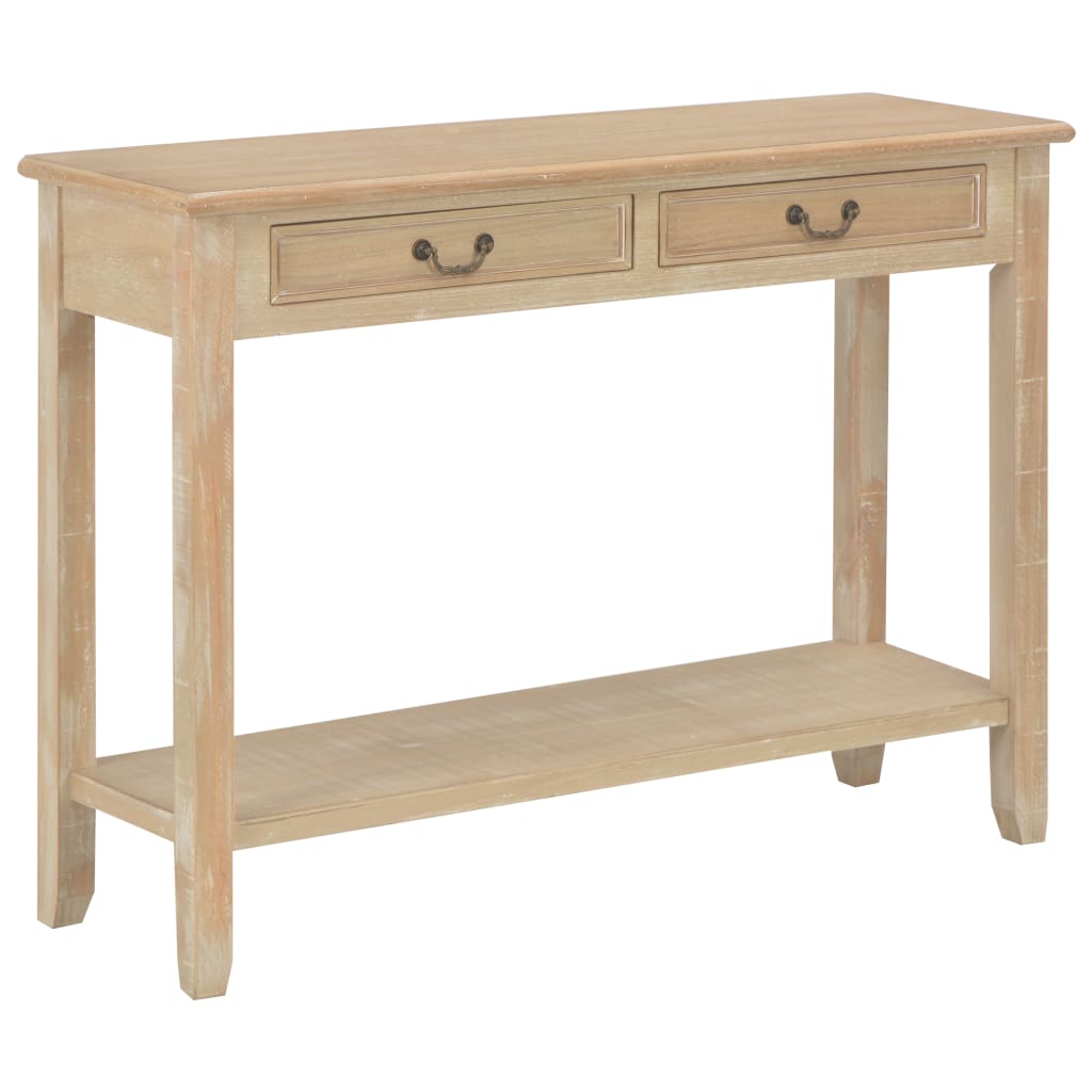 Console Table 43.3"x13.7"x31.4" Wood