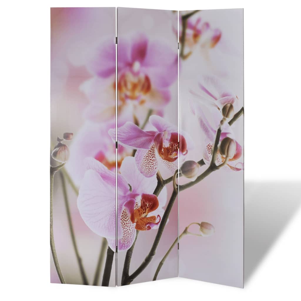 Folding Room Divider 47.2"x66.9" Flower
