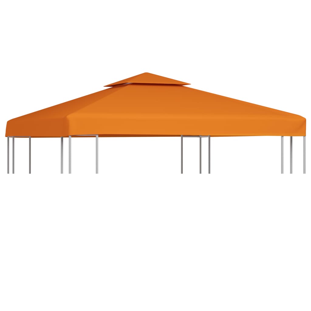 Gazebo Cover Canopy Replacement 9.14 oz/yd² Orange 10'x10'
