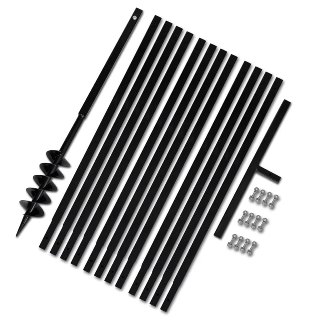 Ground Drill Handle 3.94" with Extension Tube 42'7" Steel