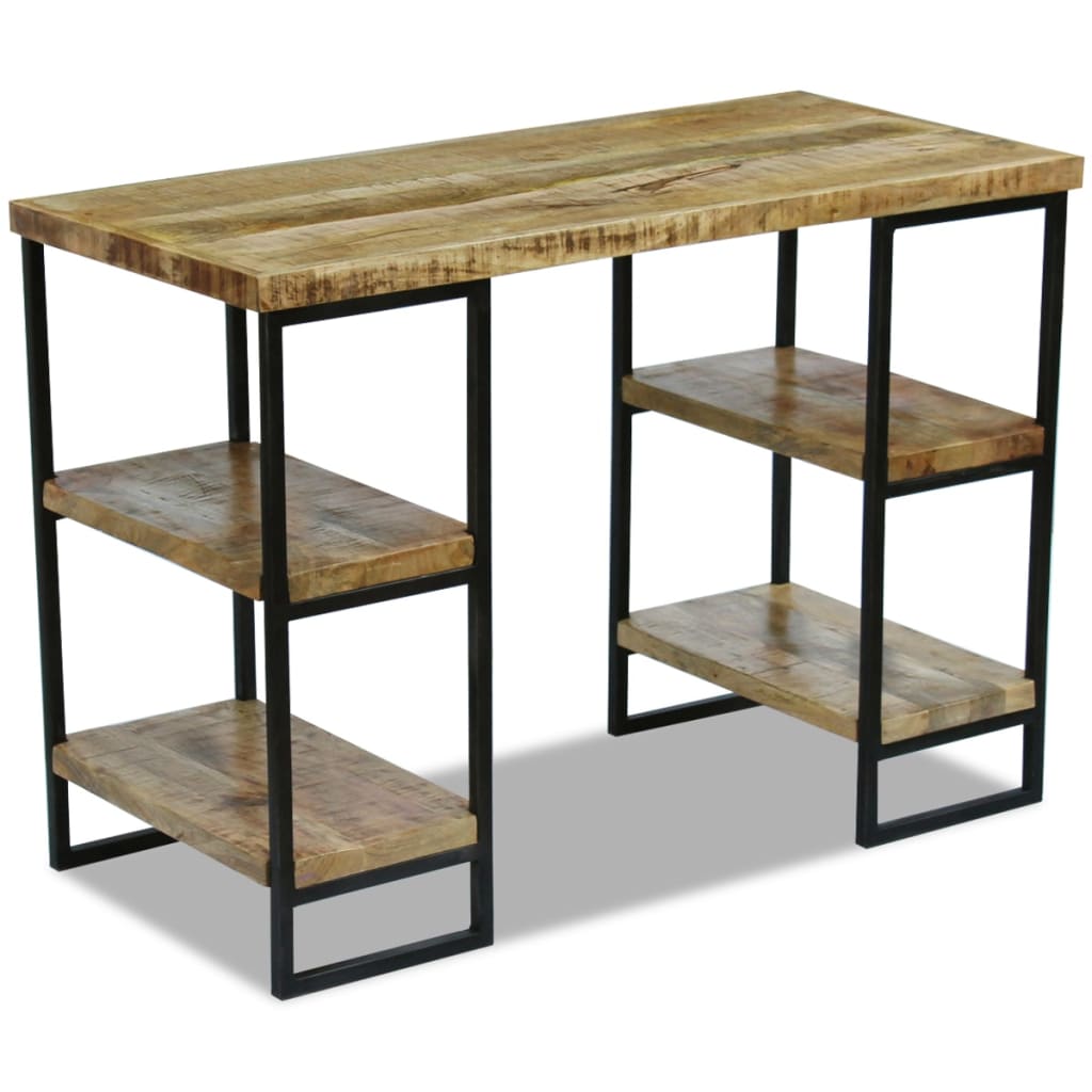 Office Desk Mango Wood 43.3"x19.7"x30"