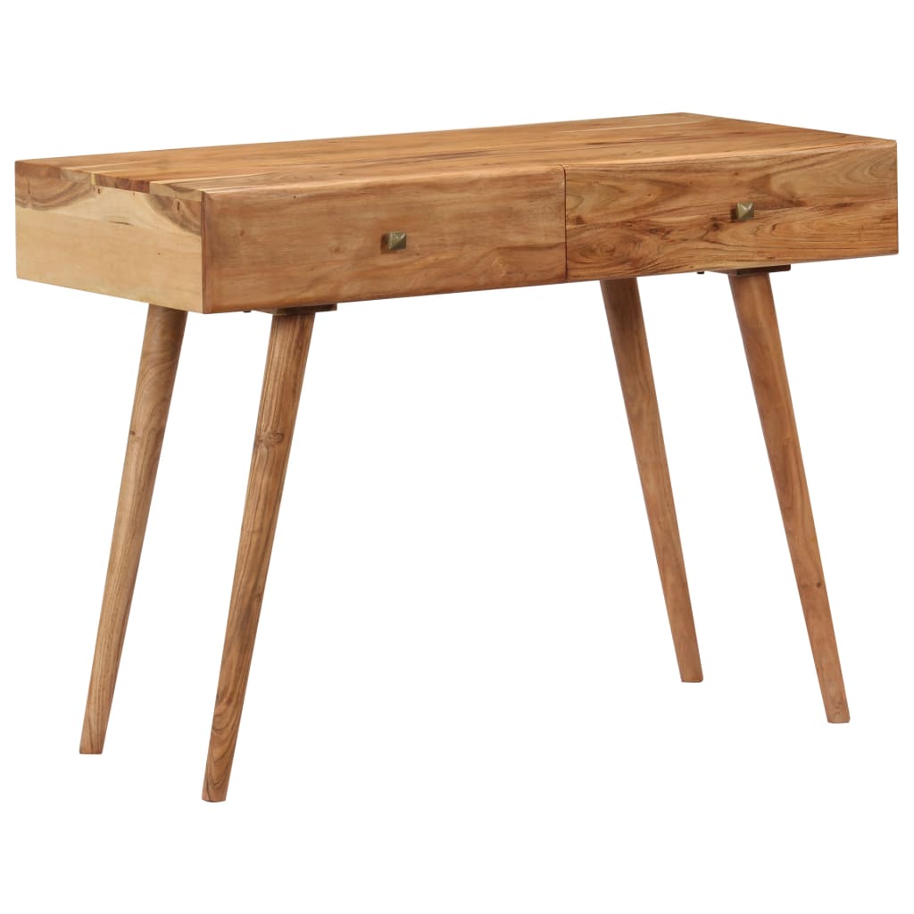Desk 39.3"x20"x29.9" Solid Acacia Wood