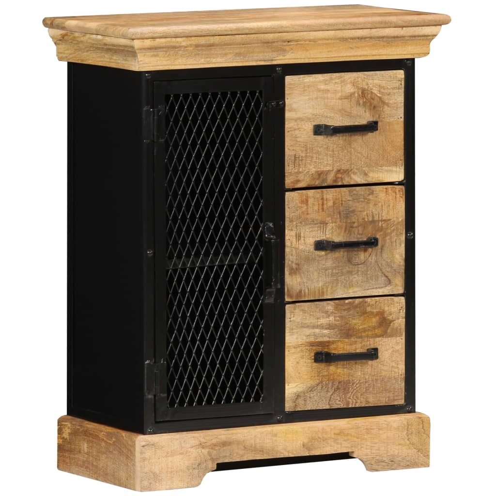 Sideboard 23.6"x11.8"x29.5" Solid Mango Wood