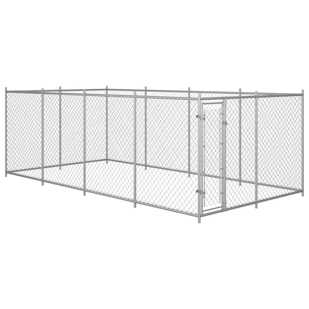 Outdoor Dog Kennel 26.2'x13.1'x6.6'