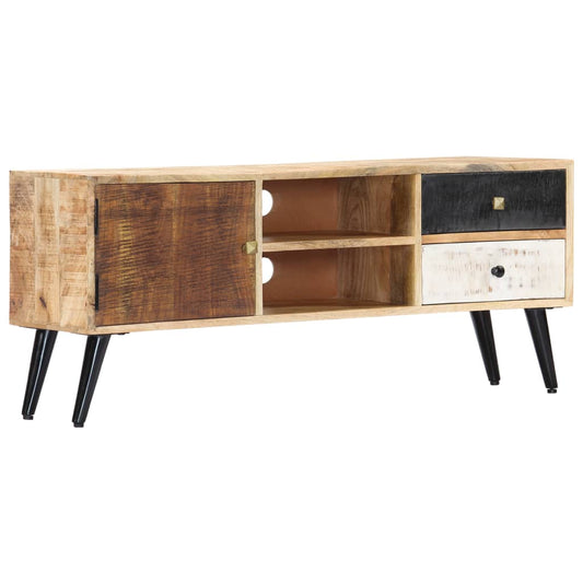 TV Cabinet 45.3"x11.8"x18.5" Solid Mango Wood