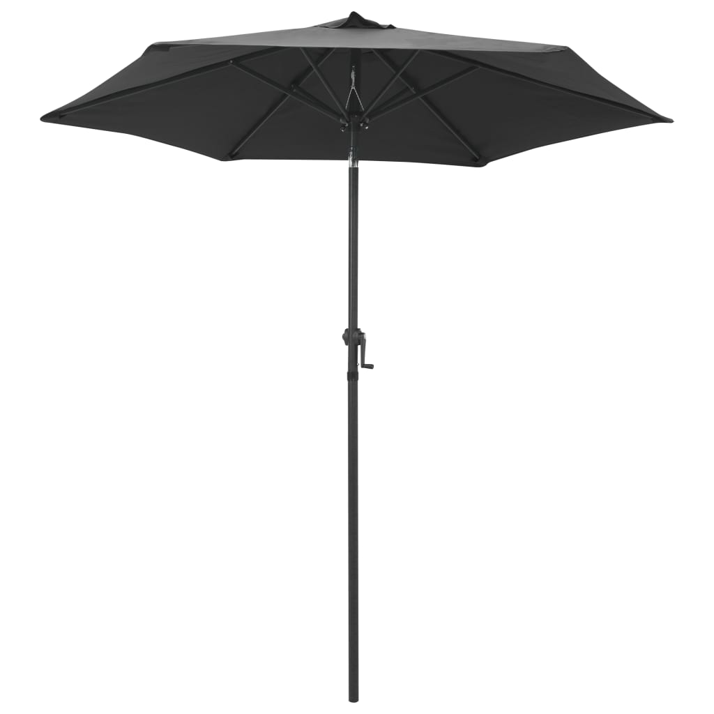 Parasol Anthracite 78.7"x83.1" Aluminum