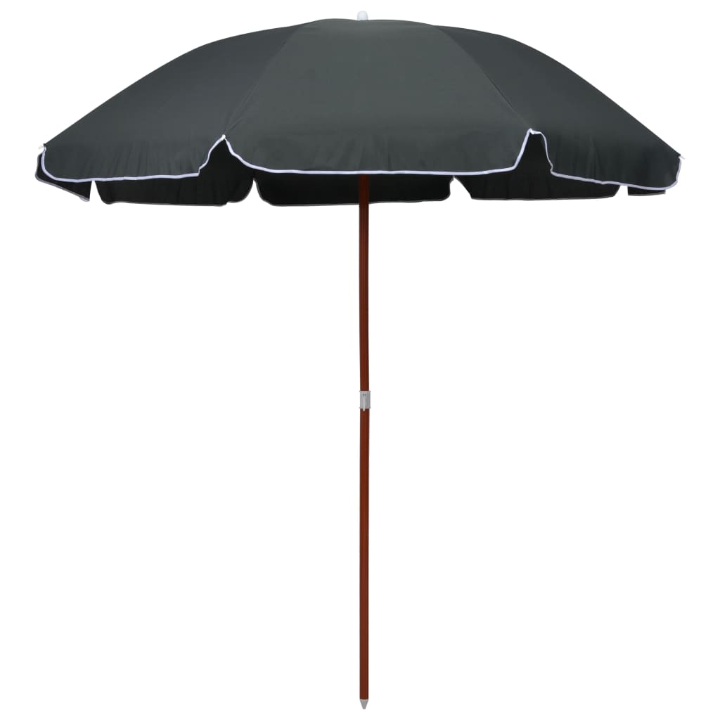 Parasol with Steel Pole 94.5" Anthracite