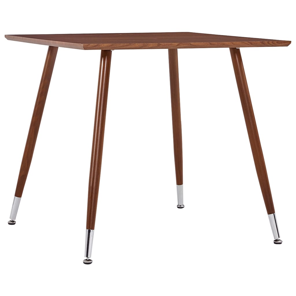 Dining Table Brown 31.7"x31.7"x28.7" MDF