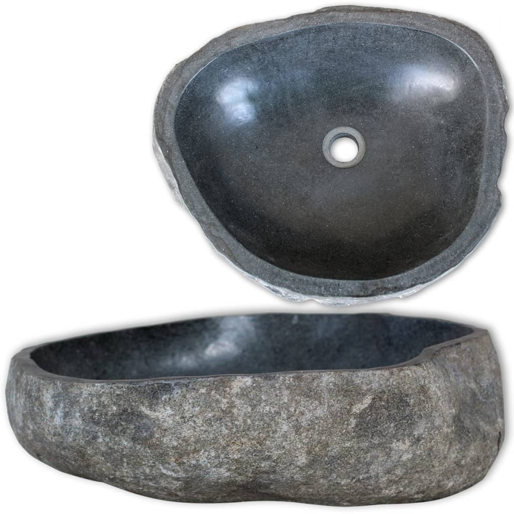 Basin River Stone Oval 17.7"-20.9"