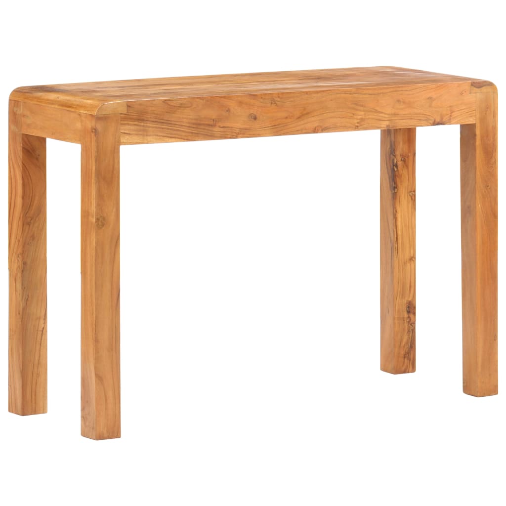 Console Table 43.3"x15.7"x29.9" Solid Acacia Wood in Honey Finish