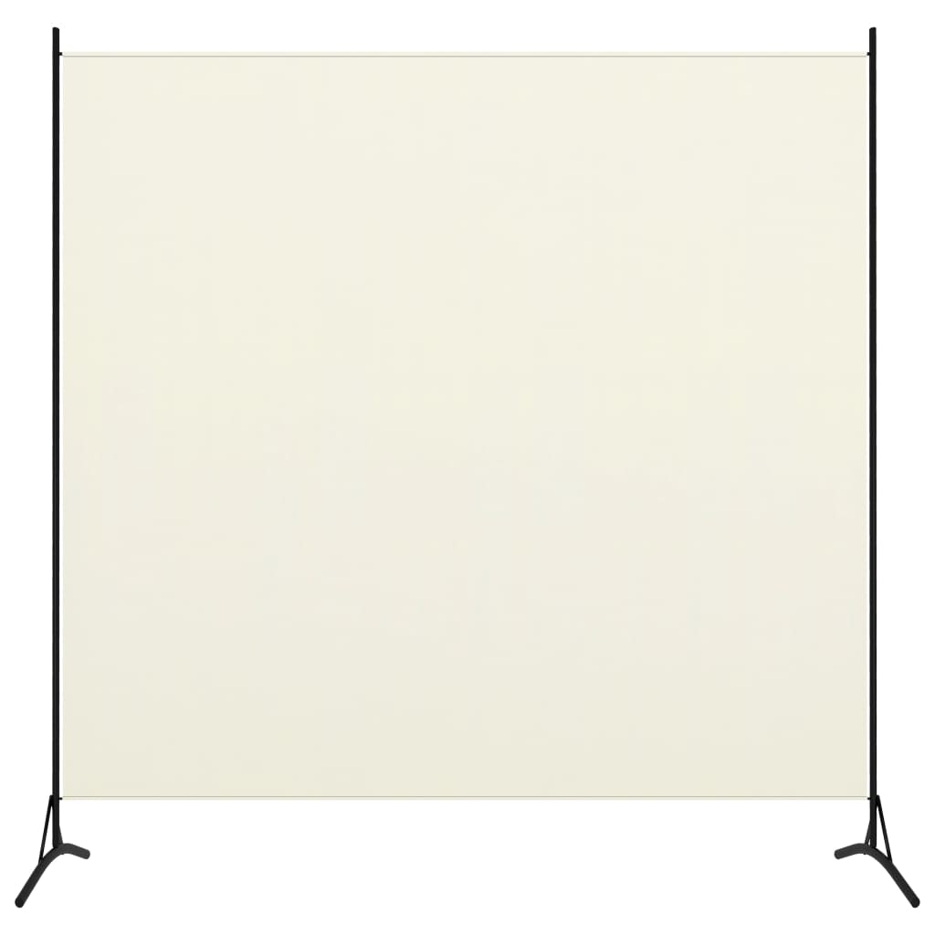 1-Panel Room Divider Cream White 68.9"x70.9"