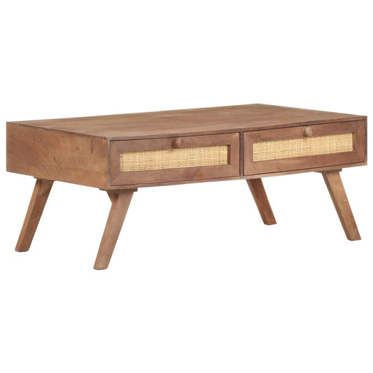 Coffee Table 39.4"x23.6"x15.7" Solid Mango Wood