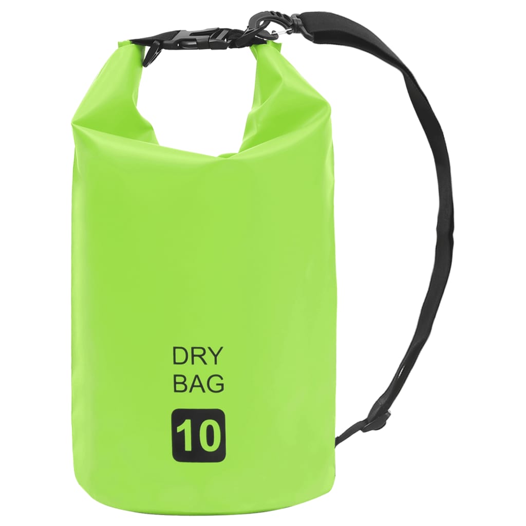 Dry Bag Green 2.6 gal PVC
