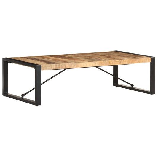 Coffee Table 55.1"x27.6"x15.7" Rough Mango Wood