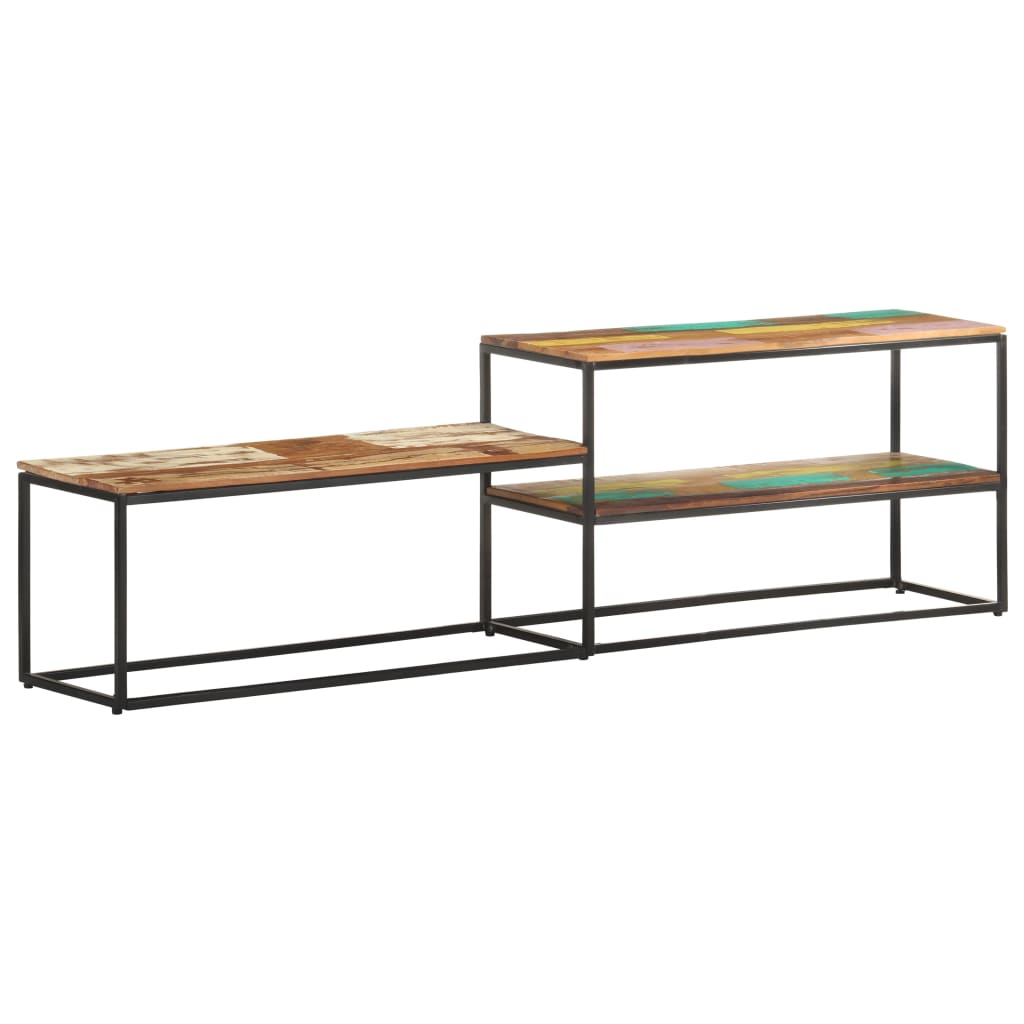 TV Cabinet 70.9"x11.8"x19.7" Solid Reclaimed Wood