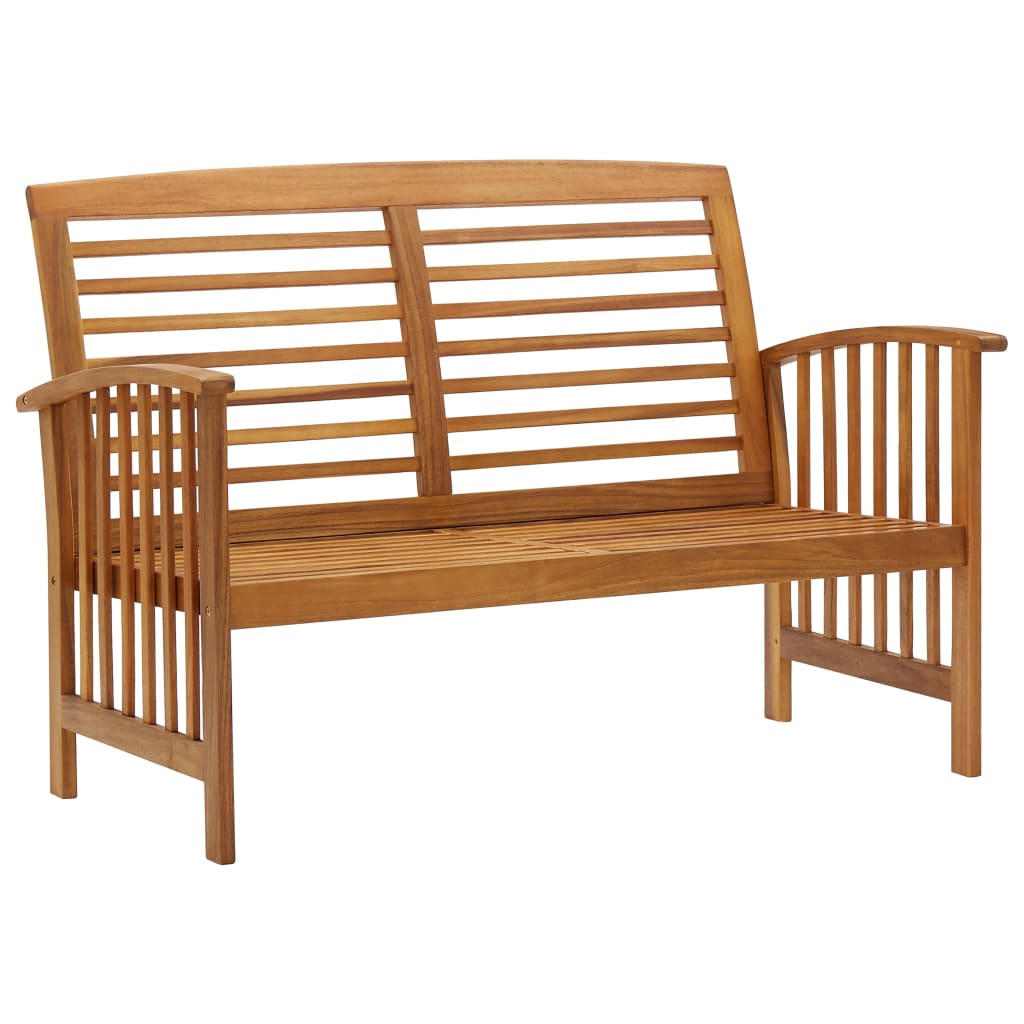 Patio Bench 46.9" Solid Acacia Wood