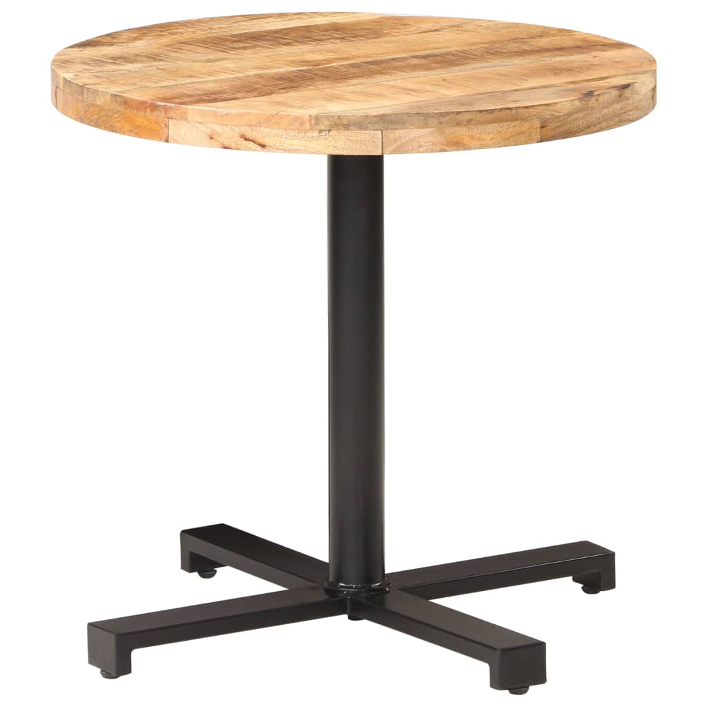 Bistro Table Round Ø31.5"x29.5" Rough Mango Wood
