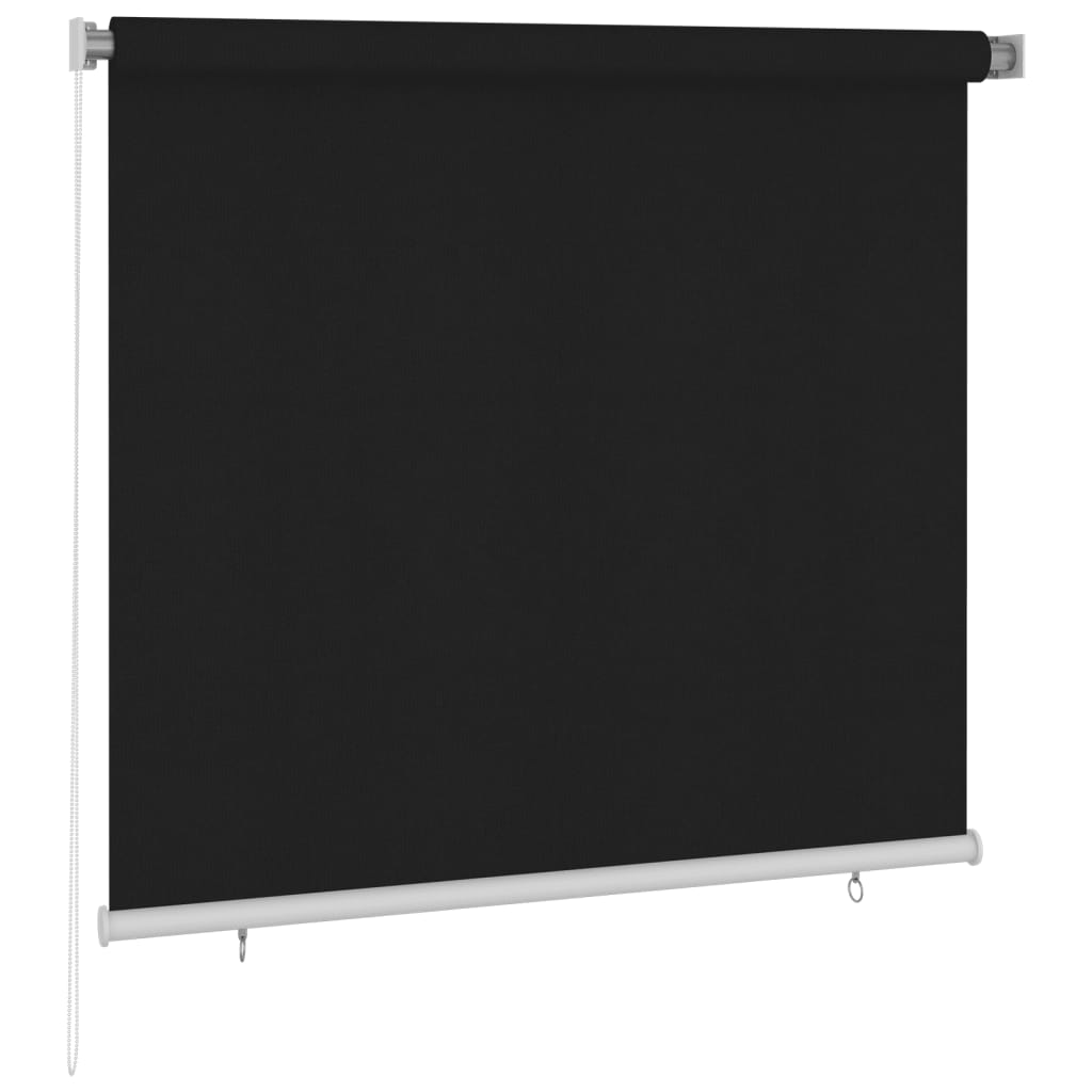 Outdoor Roller Blind 63"x55.1" Black