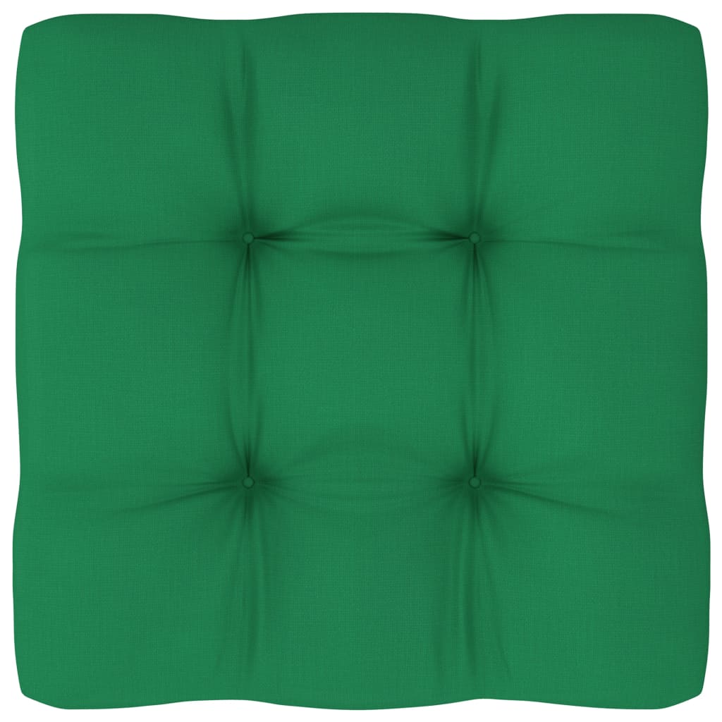 Pallet Sofa Cushion Green 23.6"x23.6"x3.9"