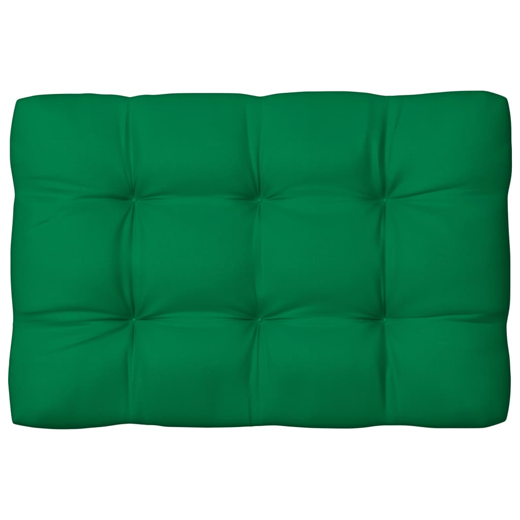 Pallet Sofa Cushion Green 47.2"x31.5"x3.9"