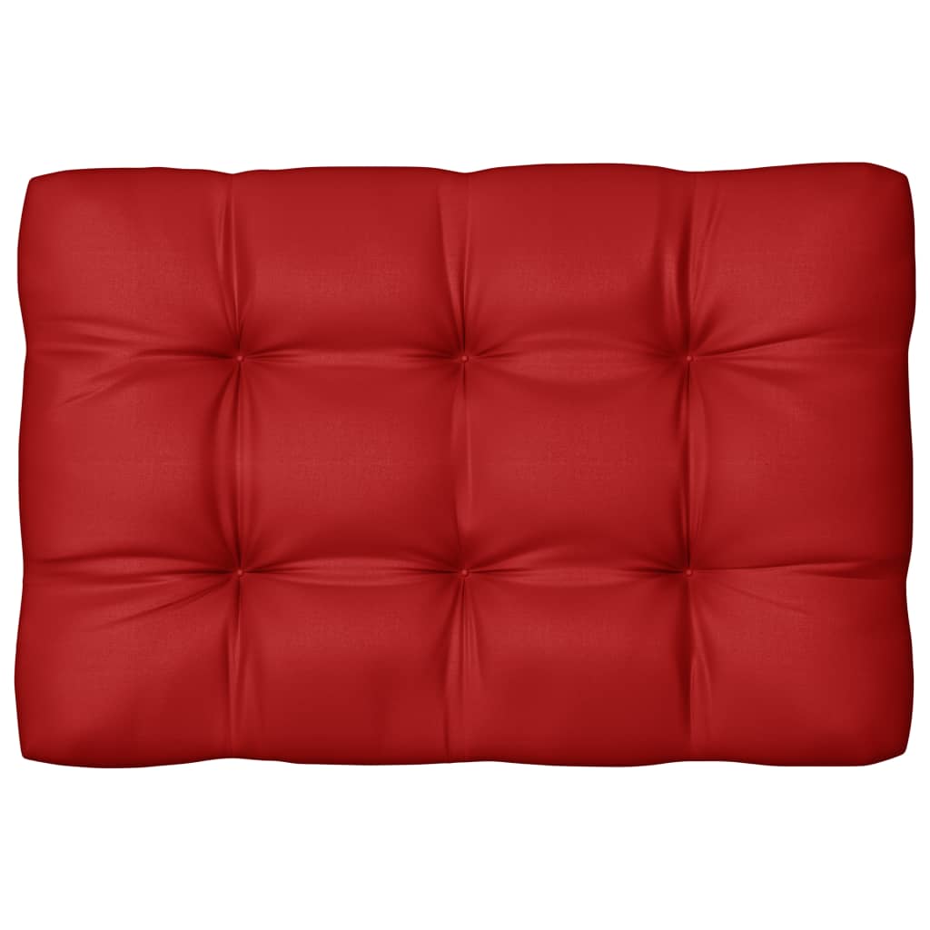 Pallet Sofa Cushion Red 47.2"x31.5"x3.9"