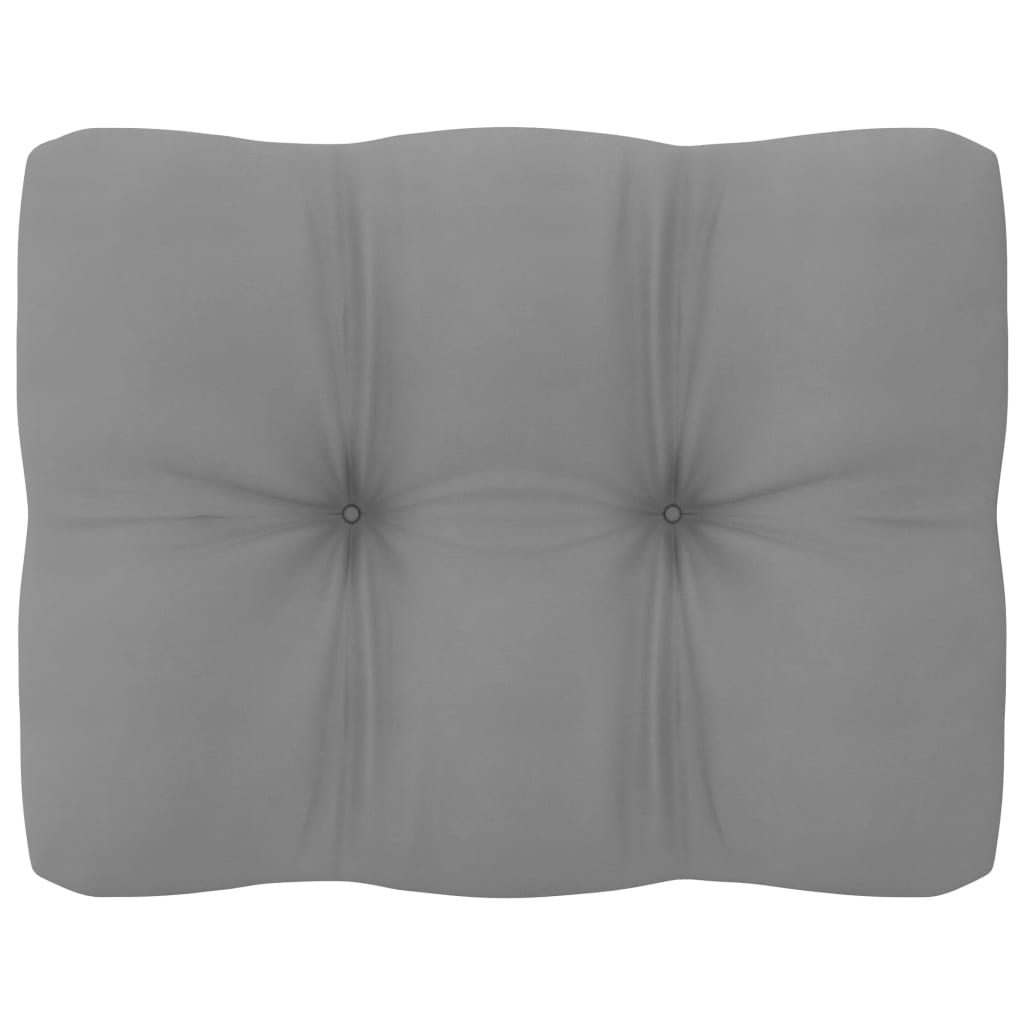 Pallet Sofa Cushion Gray 19.7"x15.7"x3.9"