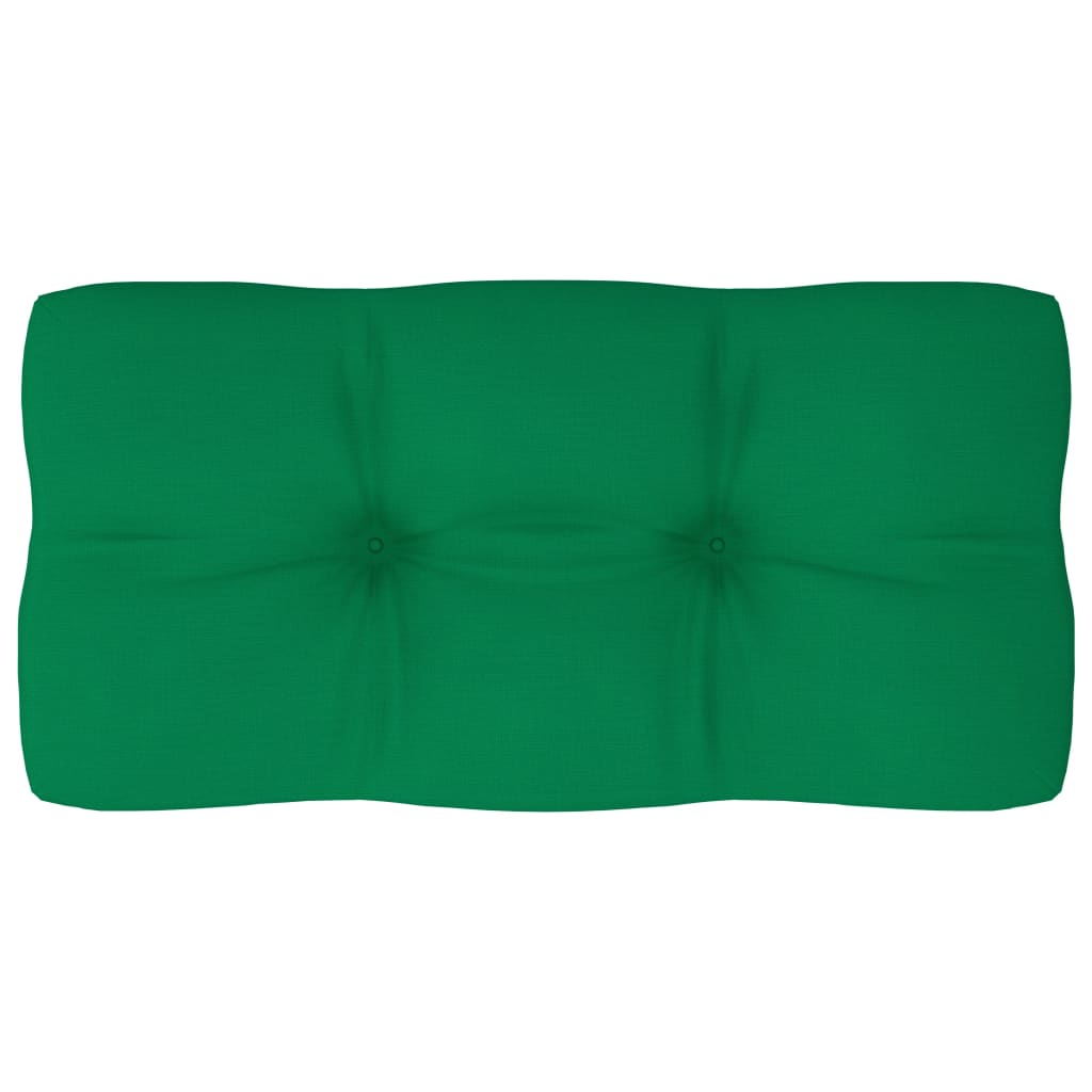 Pallet Sofa Cushion Green 31.5"x15.7"x3.9"