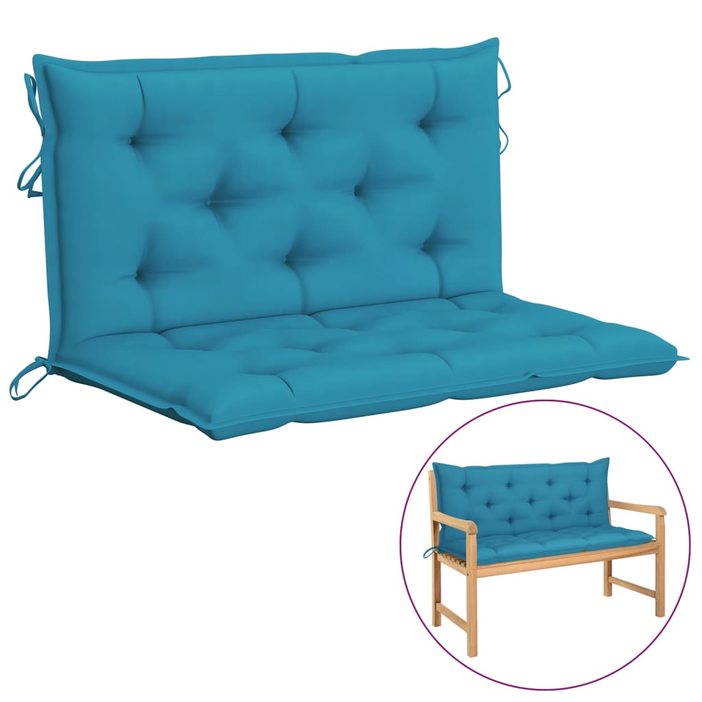 Cushion for Swing Chair Light Blue 39.4" Fabric