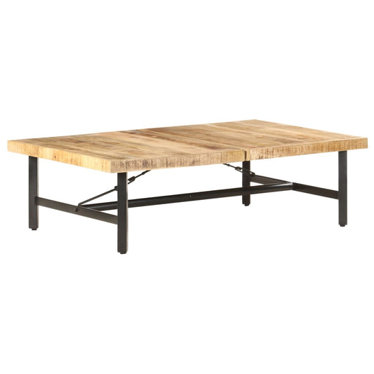 Coffee Table 55.9"x35.4"x16.5" Solid Mango Wood