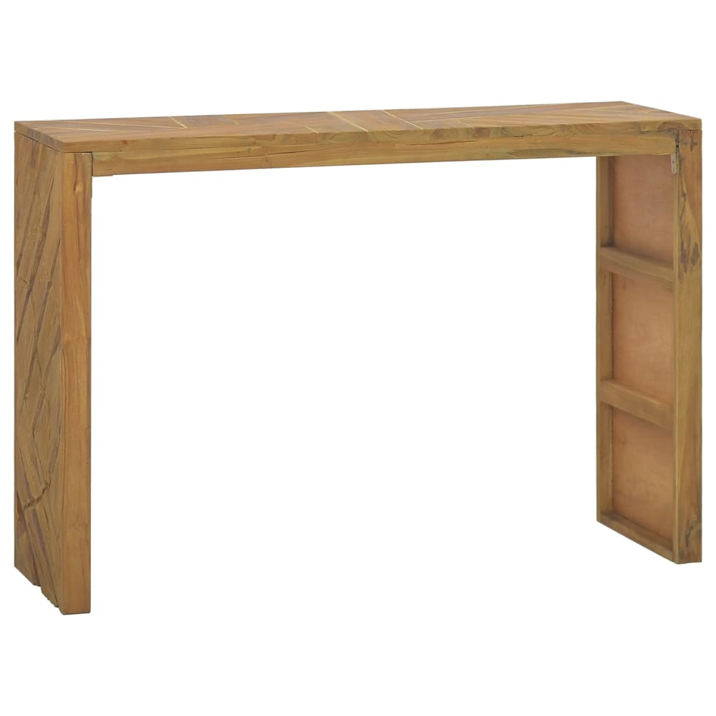Console Table 43.3"x13.8"x29.5" Solid Teak Wood