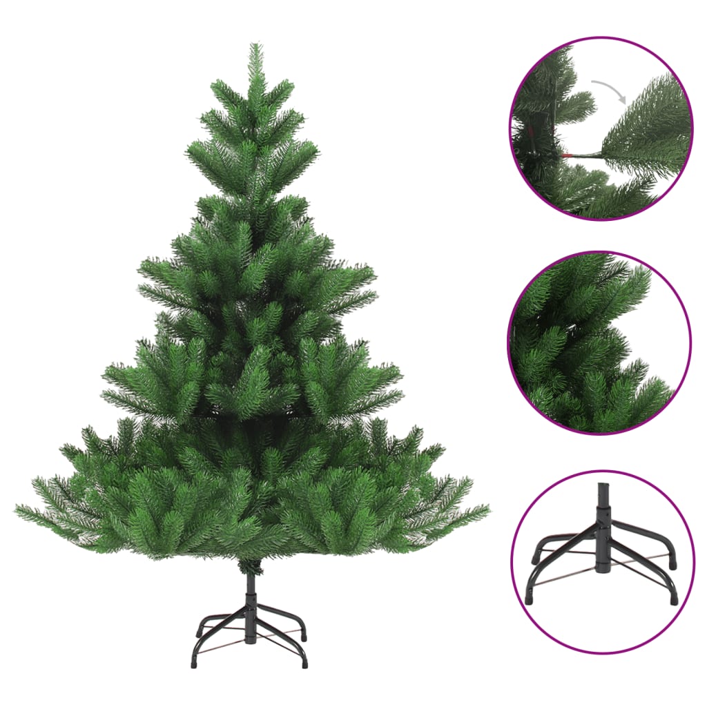 Nordmann Fir Artificial Christmas Tree Green 5 ft