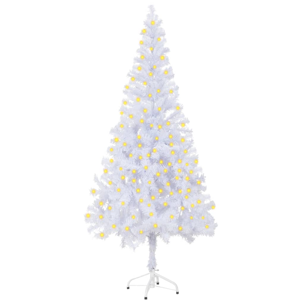 Artificial Christmas Tree with LEDs&Stand 70.9" 620 Branches