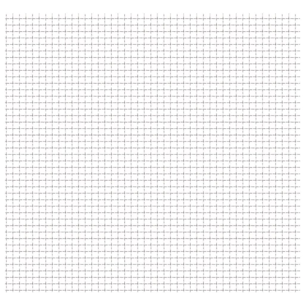 Crimped Garden Wire Fence Stainless Steel 19.7"x19.7" 0.4"x0.4"x0.1"